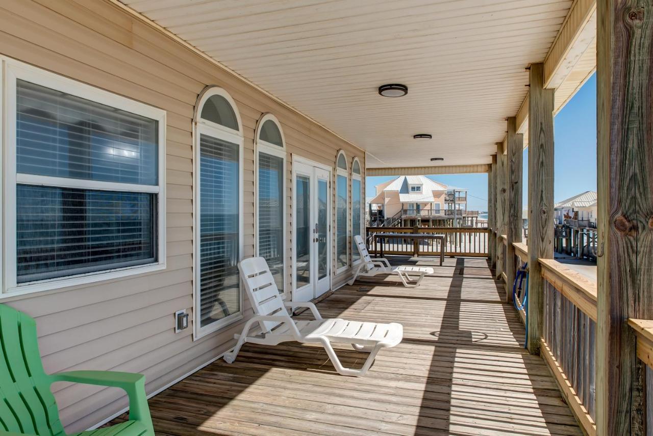 דופין איילנד Marisol - Pet Friendly And Gulf Front! Enjoy The Large Deck With Amazing Views! Home מראה חיצוני תמונה